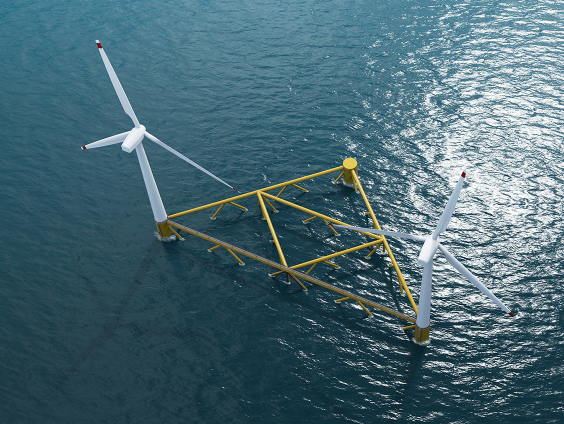 32MW 부유식 풍력 파이오니어가 &pound;1에 판매됨